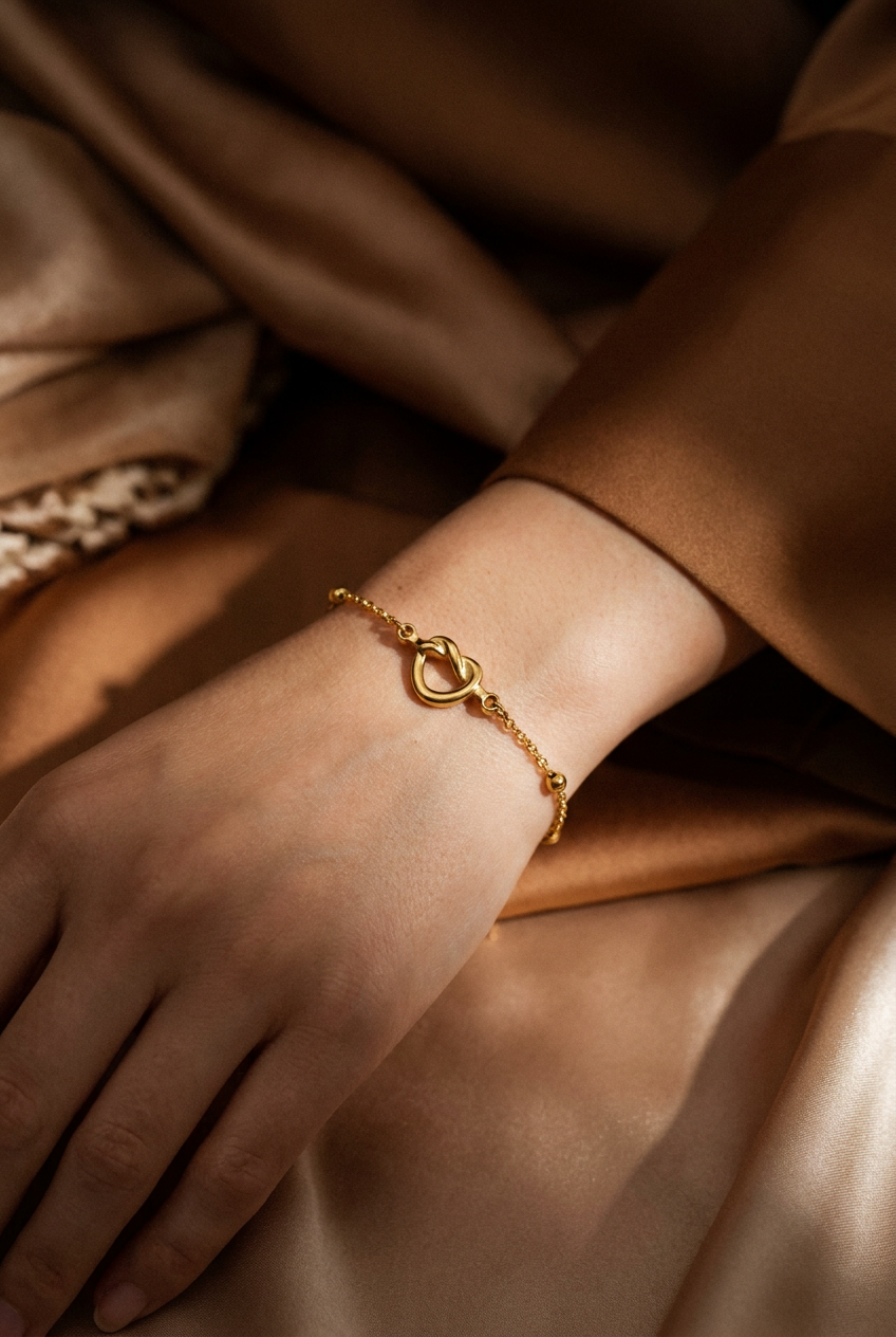 Dainty Heart Bracelet