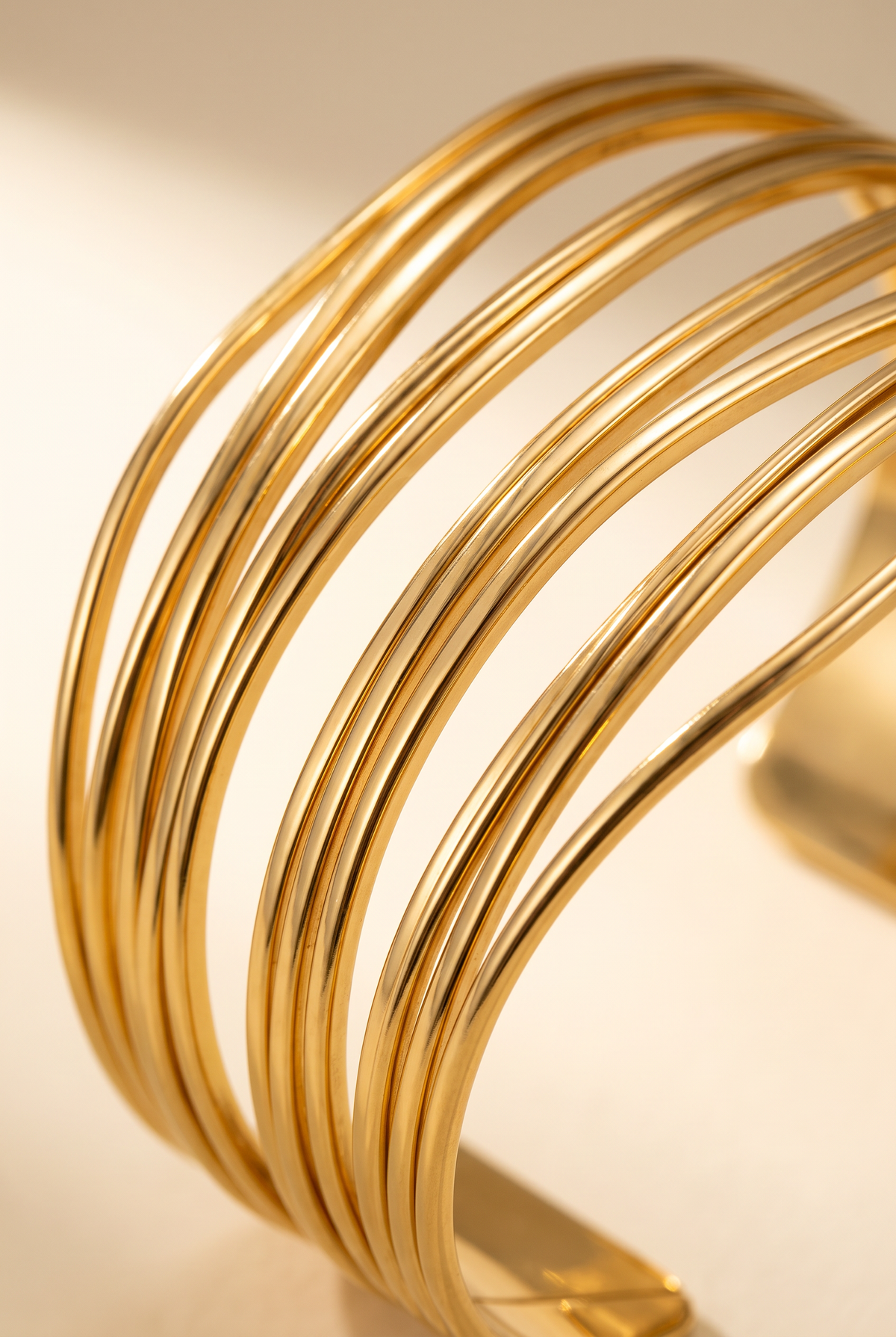 Wave Bar Cuff