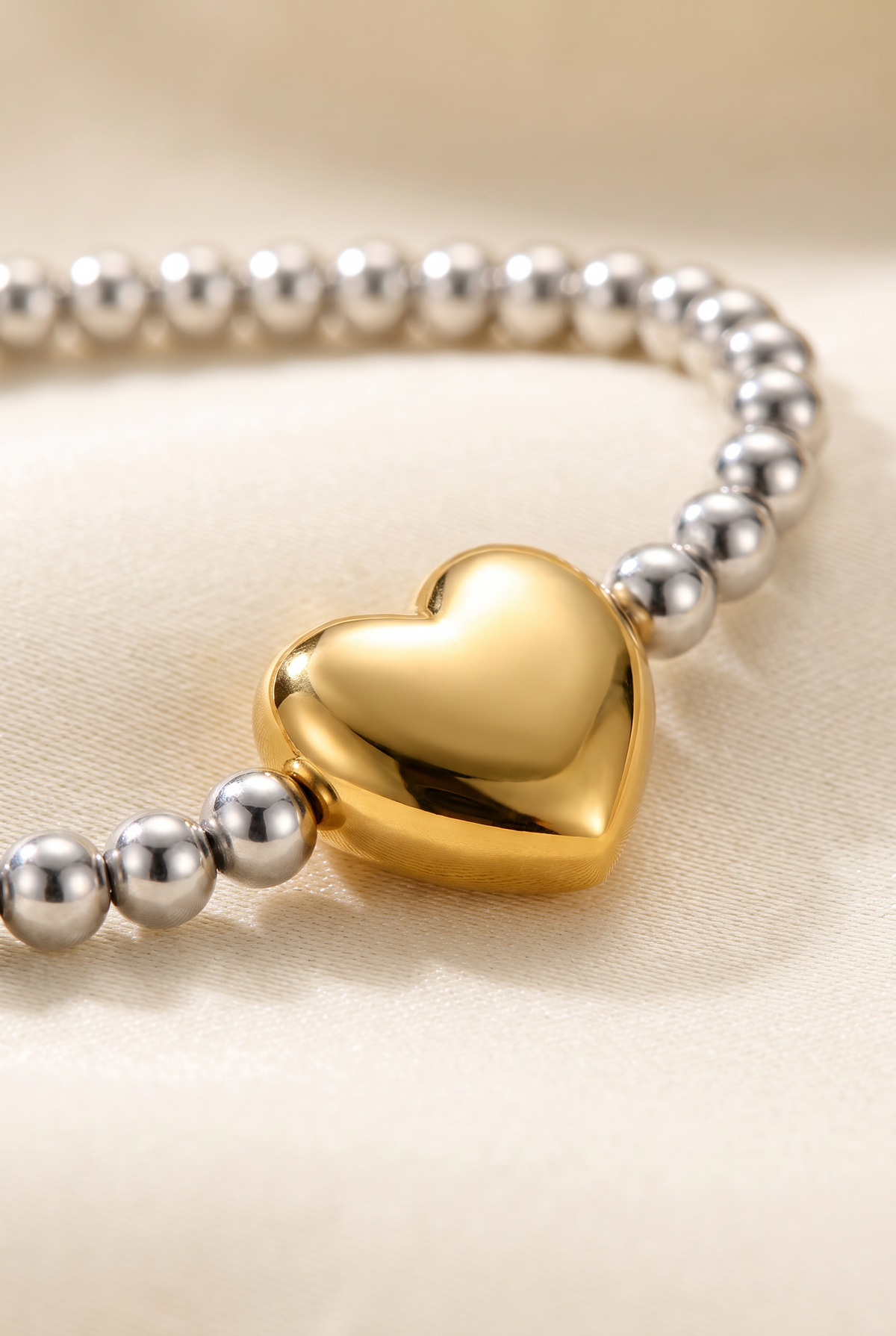 Heart Tennis Bracelet