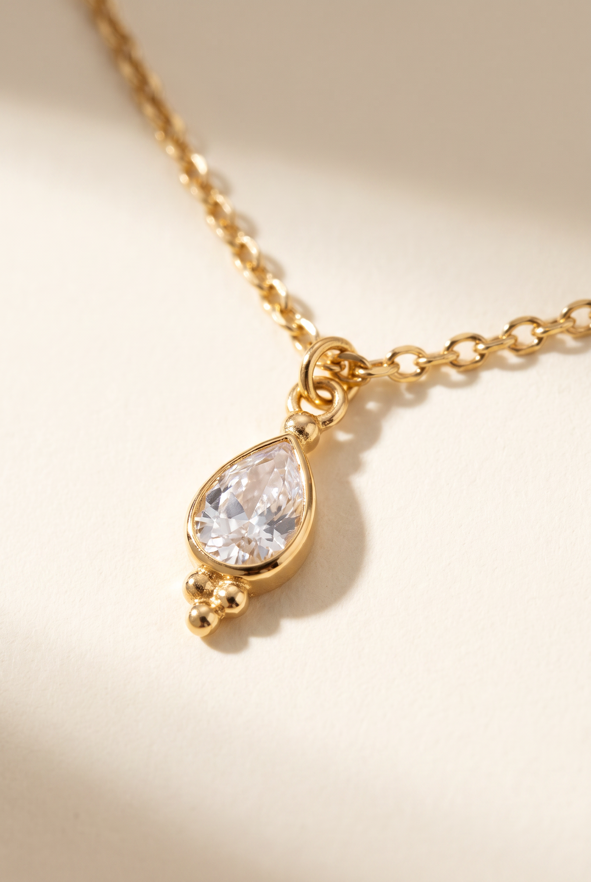 Pearl & Heart Charm Necklace