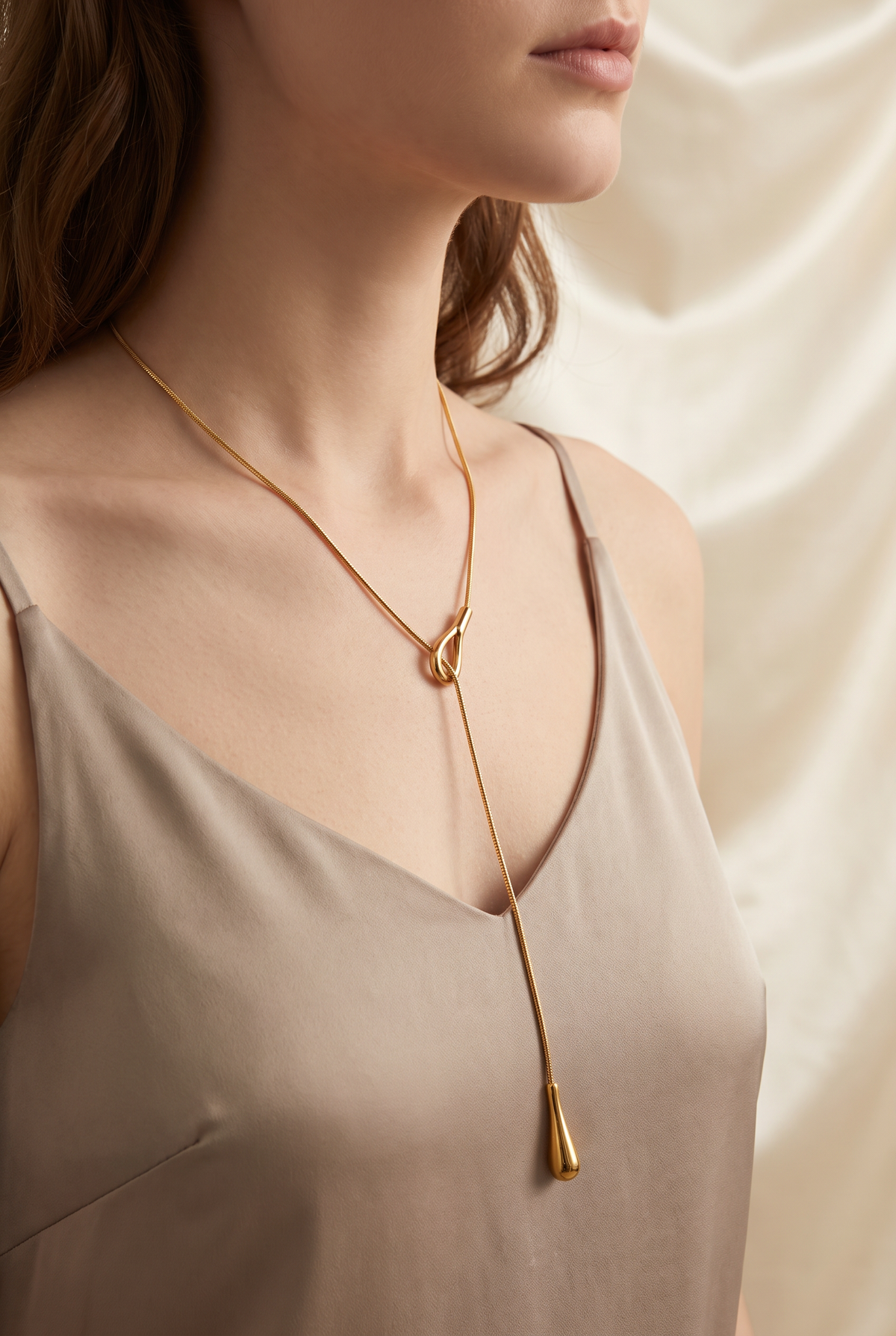 Lariat Drop Necklace