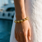 Puffed Link Bracelet