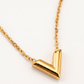 Dainty V Pendant