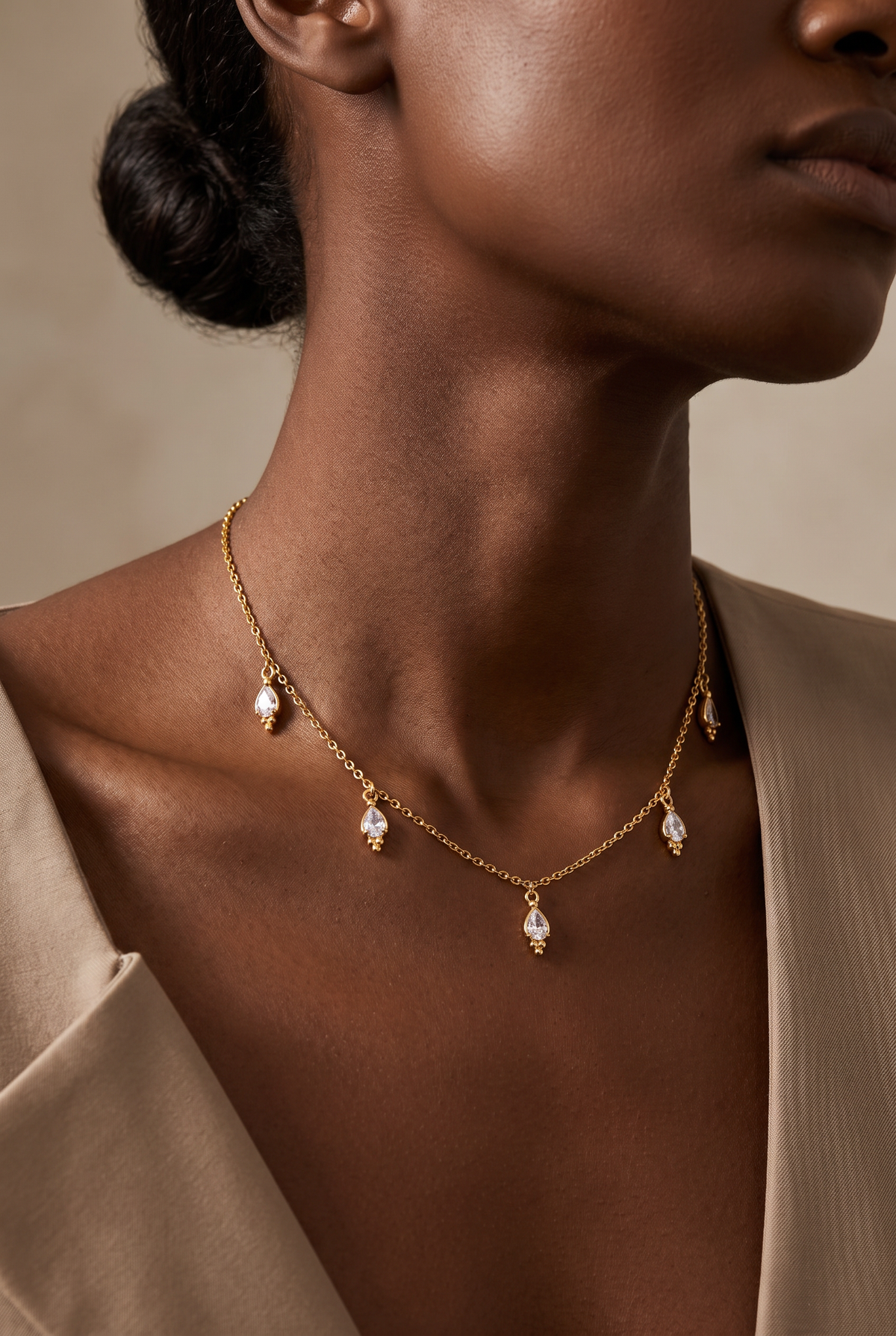 Pearl & Heart Charm Necklace