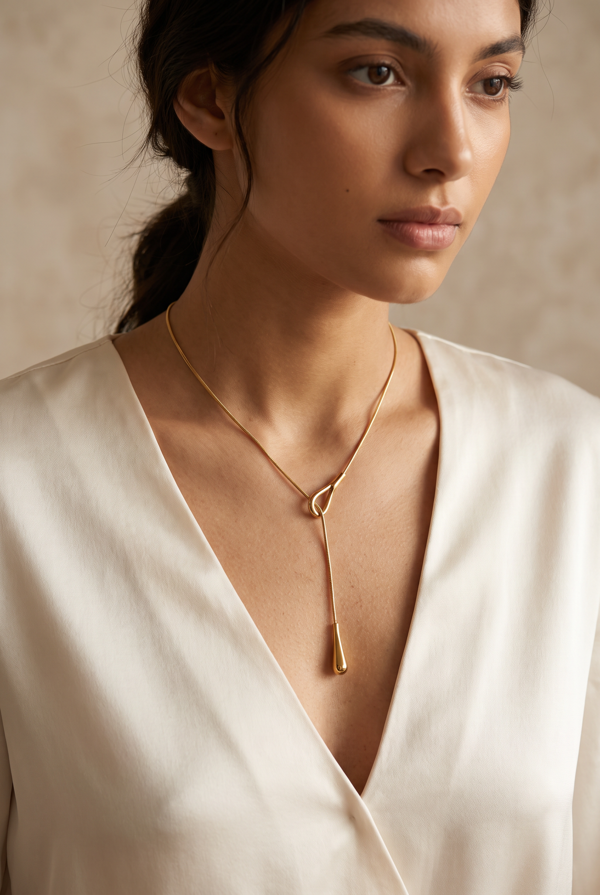 Lariat Drop Necklace