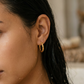 Textured Mini Hoops
