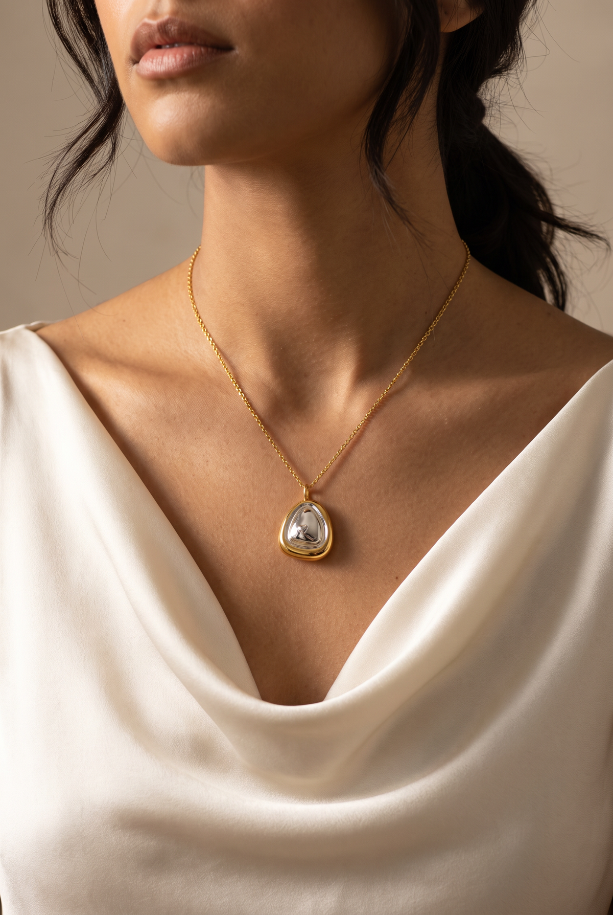 Molten Pebble Pendant