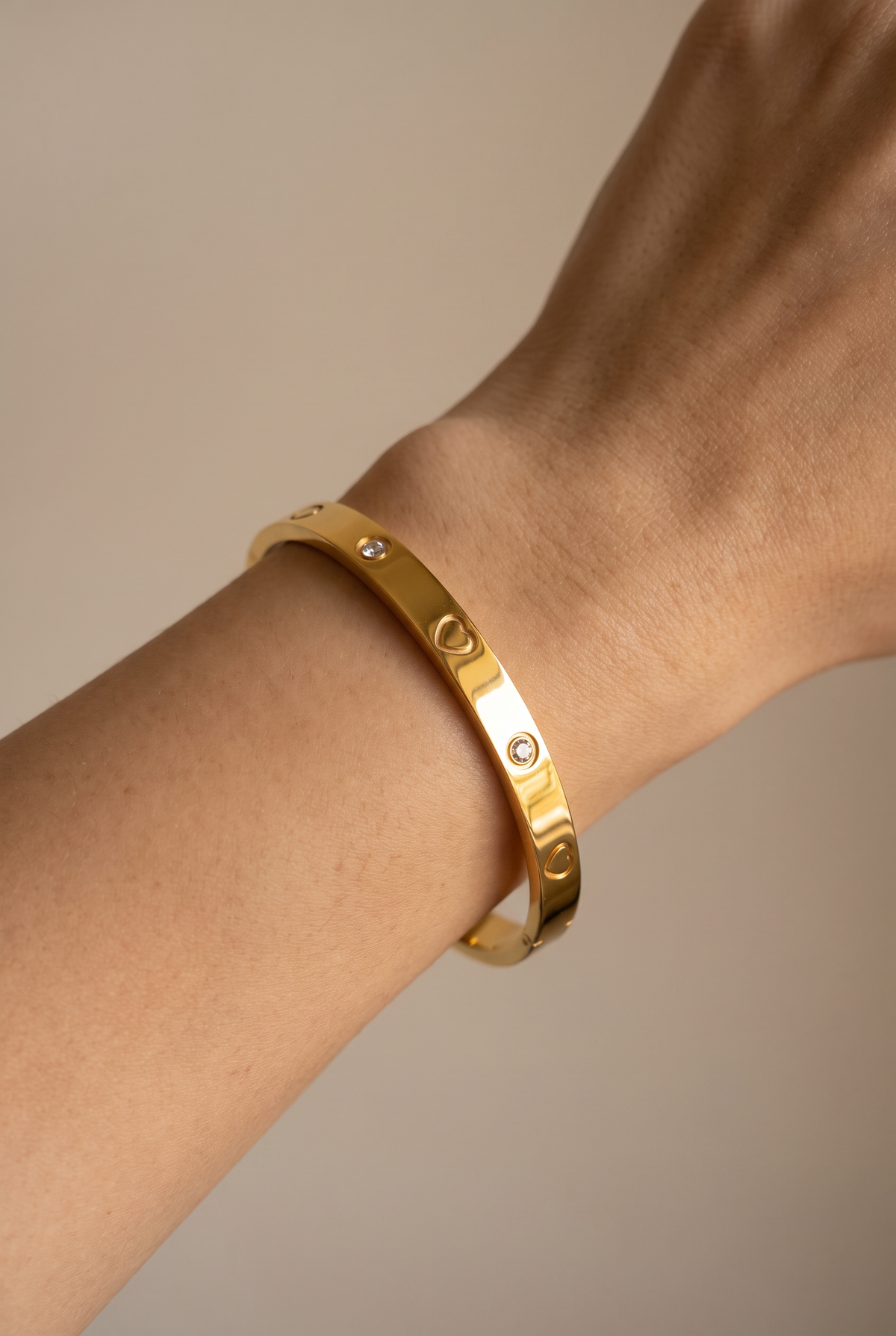 Crystal-Dot Bangle