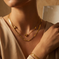 Double Herringbone Necklace
