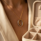 Trio Rings Necklace