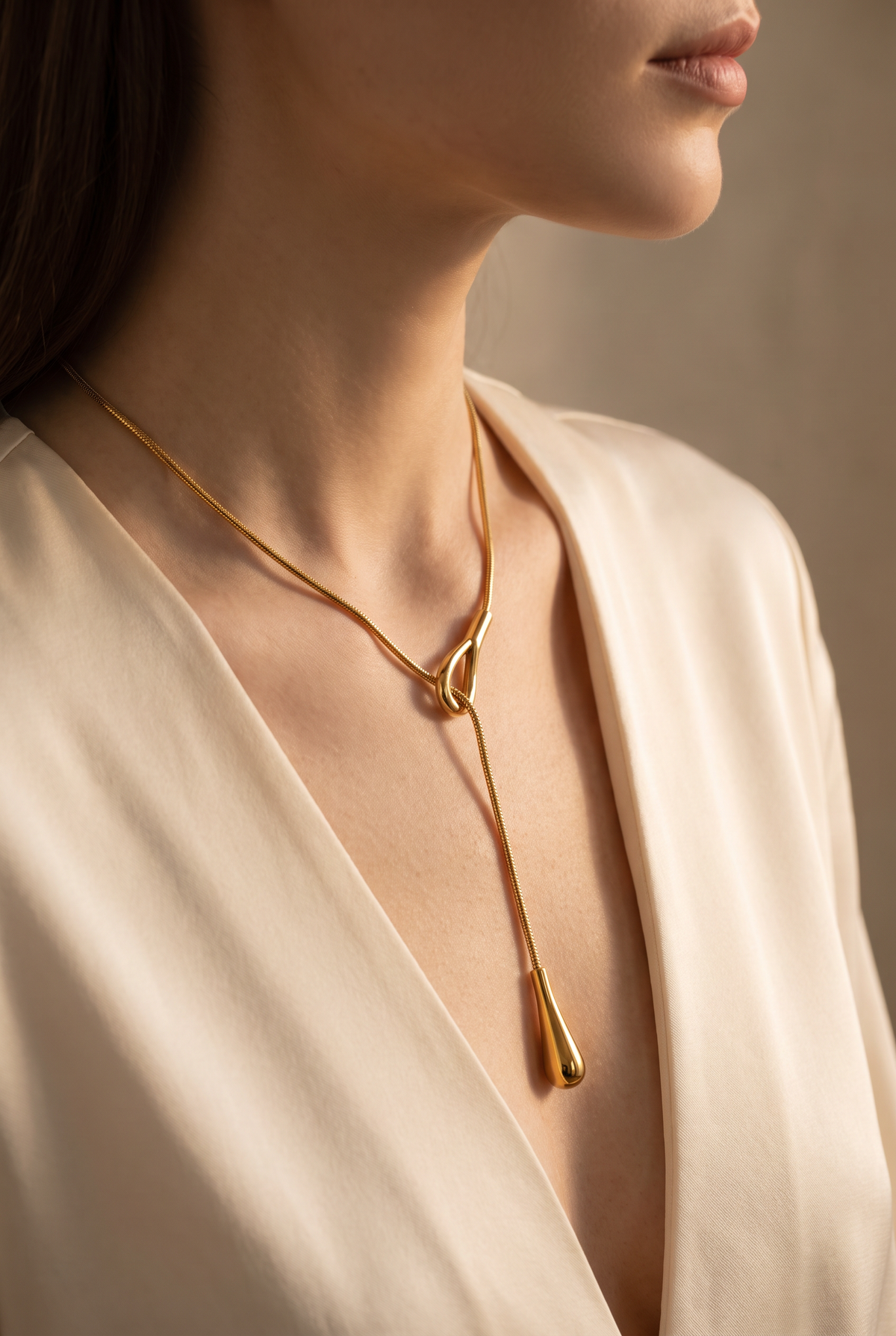 Lariat Drop Necklace