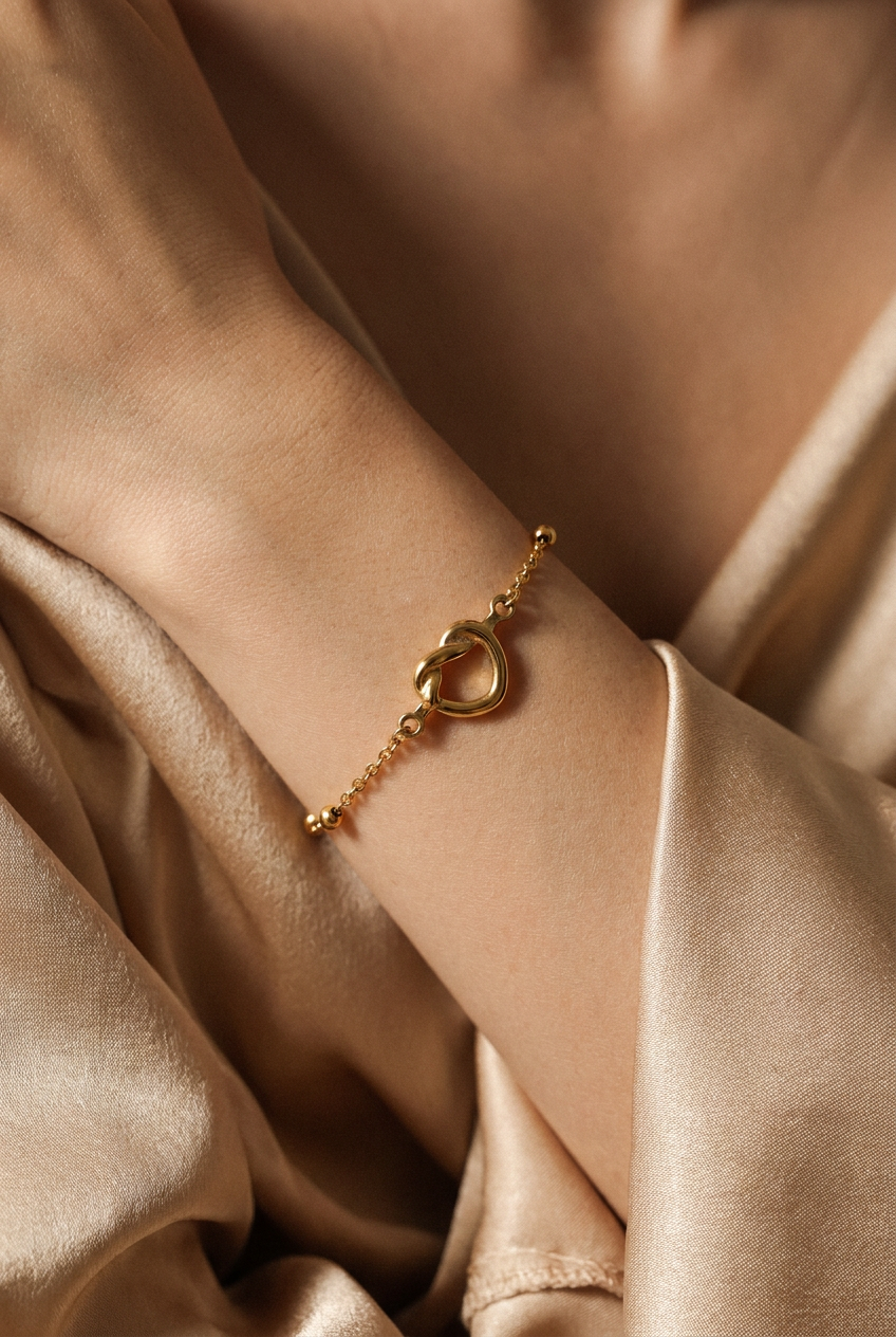 Dainty Heart Bracelet