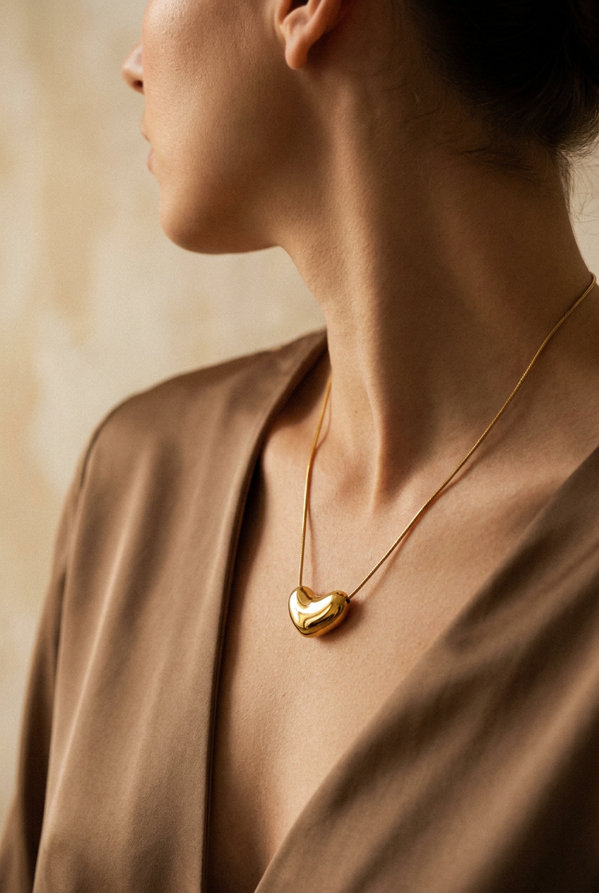 Bold Heart Pendant