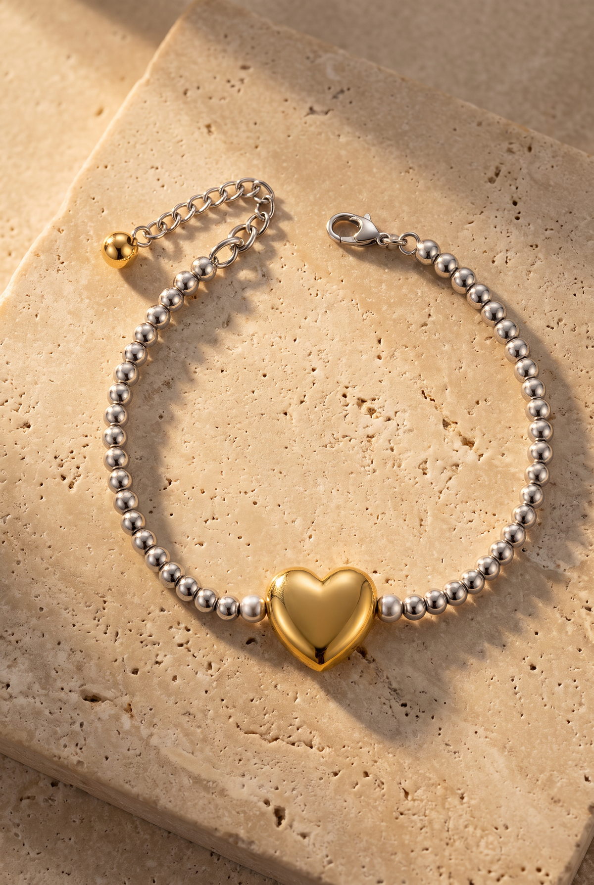 Heart Tennis Bracelet