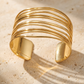 Wave Bar Cuff