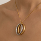 Trio Rings Necklace