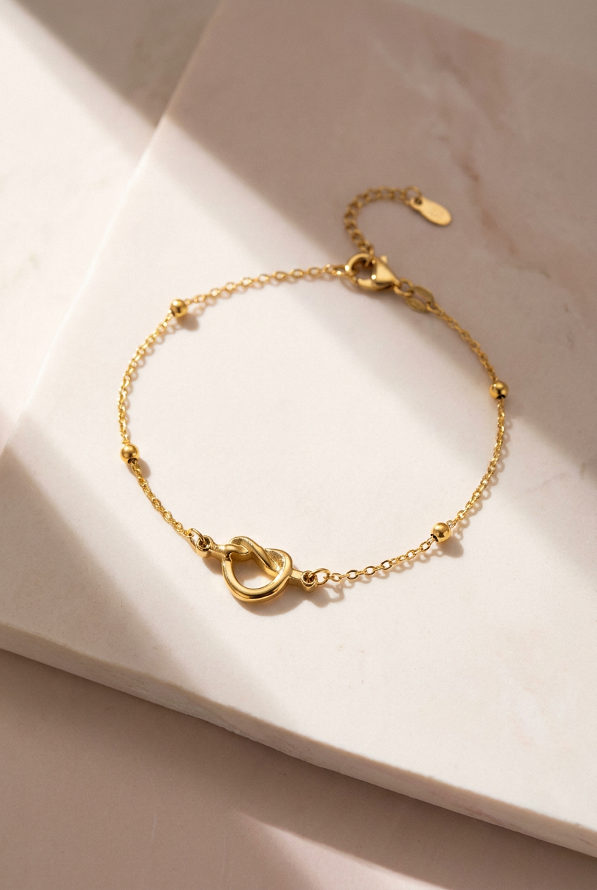 Dainty Heart Bracelet