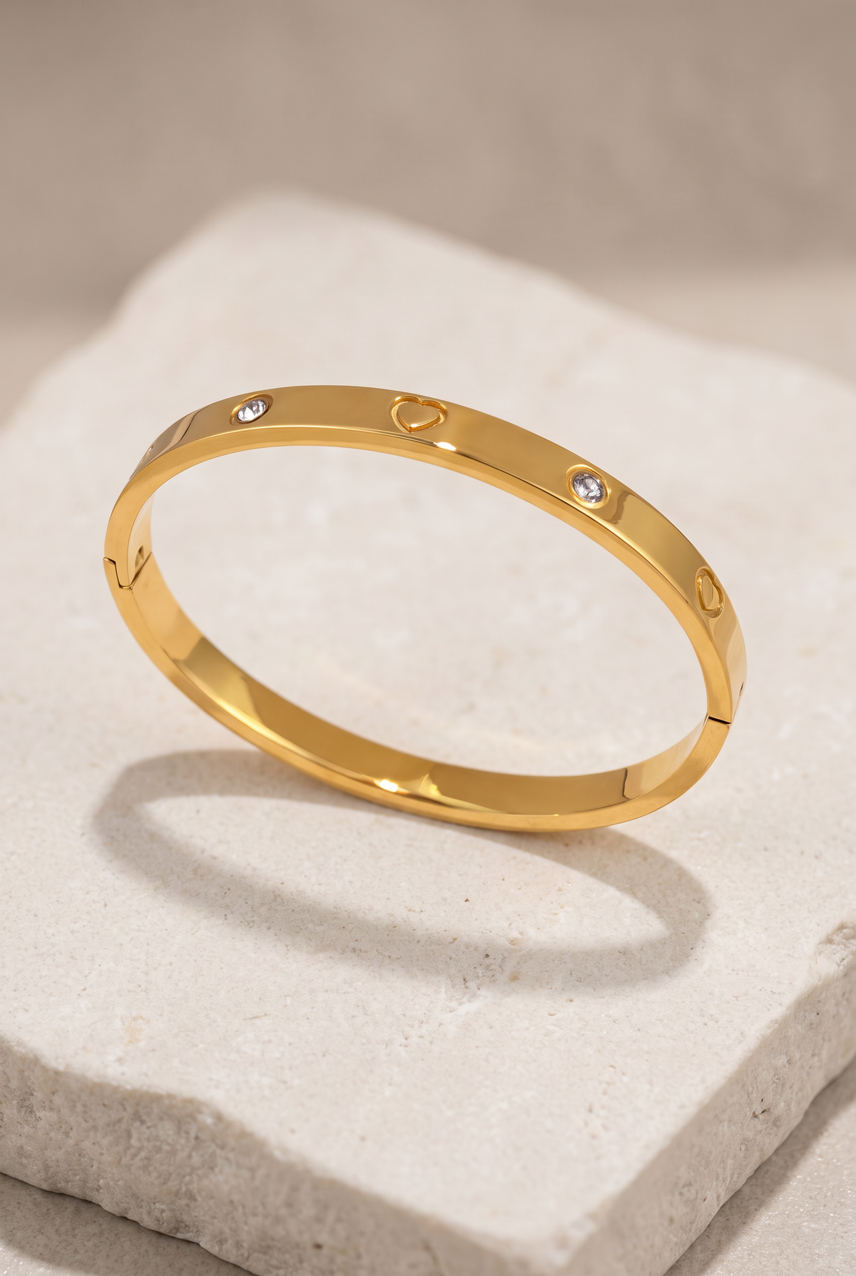 Crystal-Dot Bangle