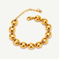 Puffed Link Bracelet