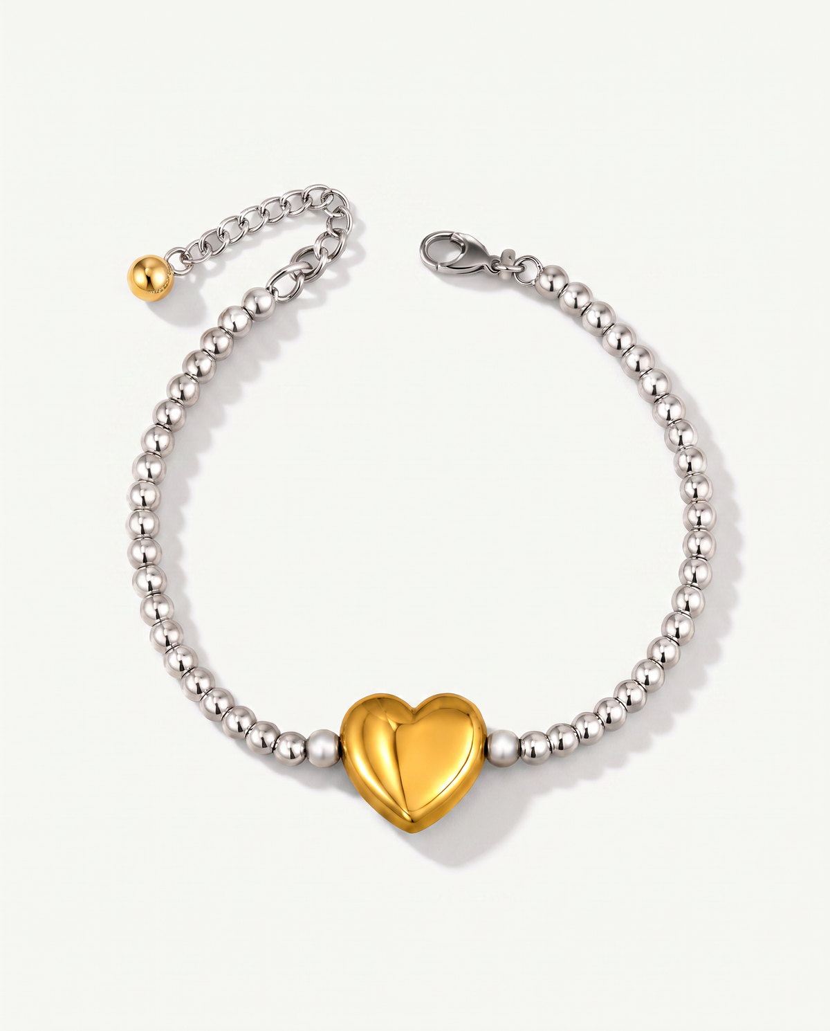 Heart Tennis Bracelet