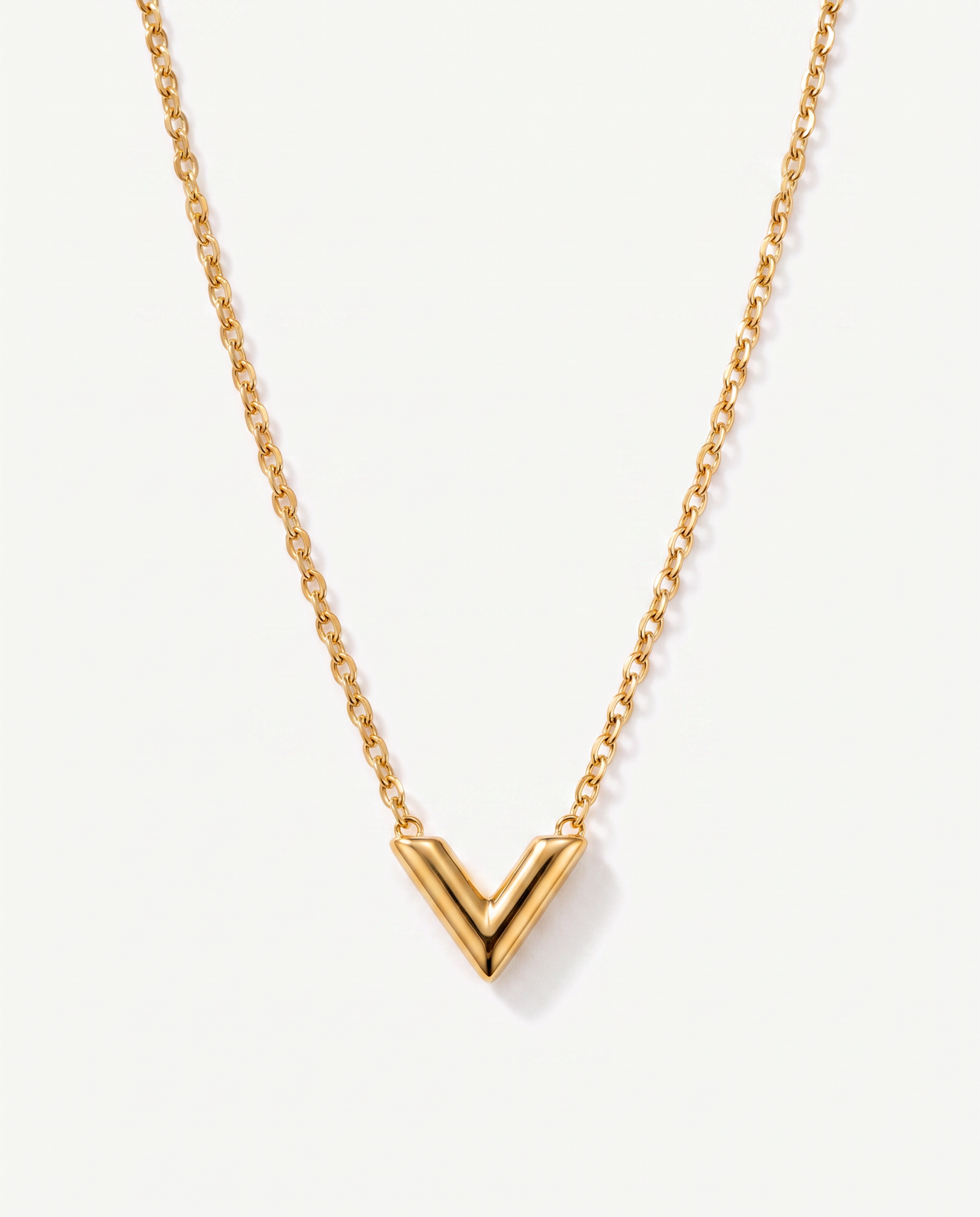 Dainty V Pendant