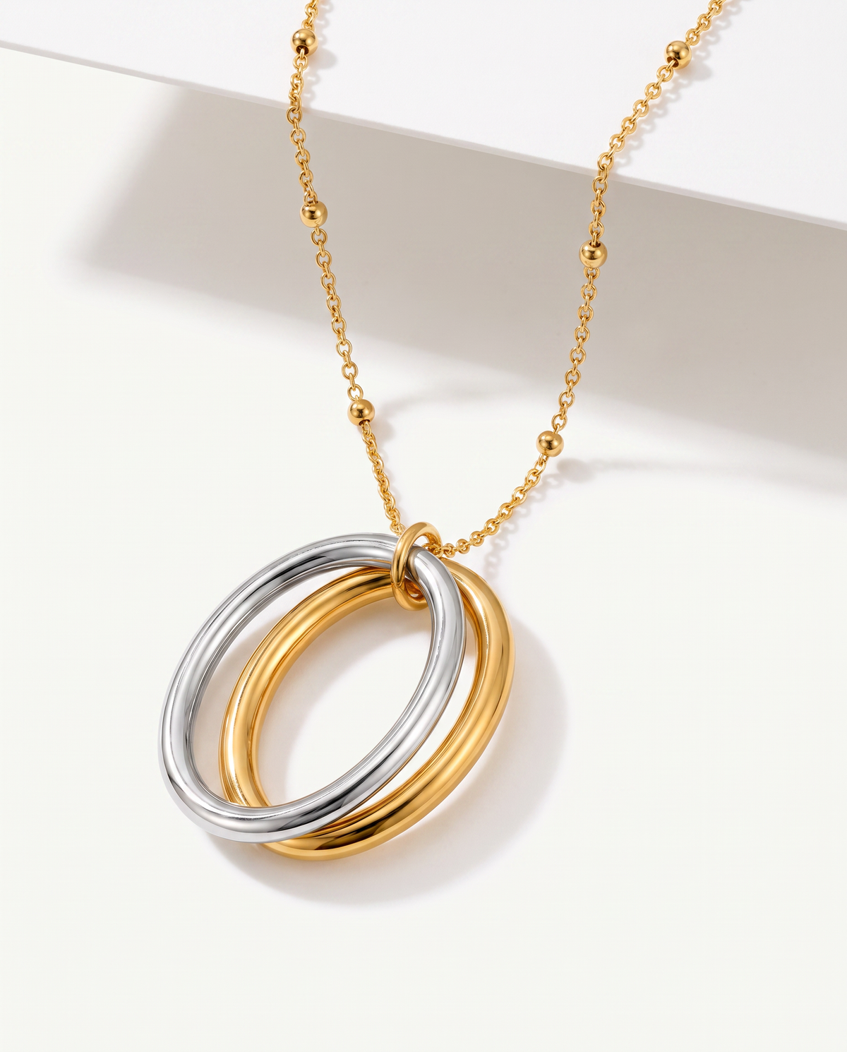 Trio Rings Necklace